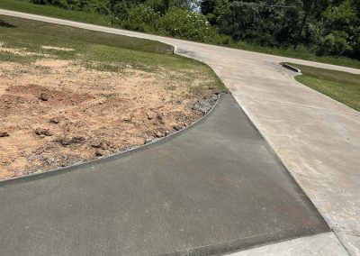 Concrete driveway extensions installed by expert concrete contractor JP Custom Concrete in Friendswood, TX