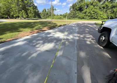 JP Custom Concrete installing new concrete driveway in Friendswood, TX