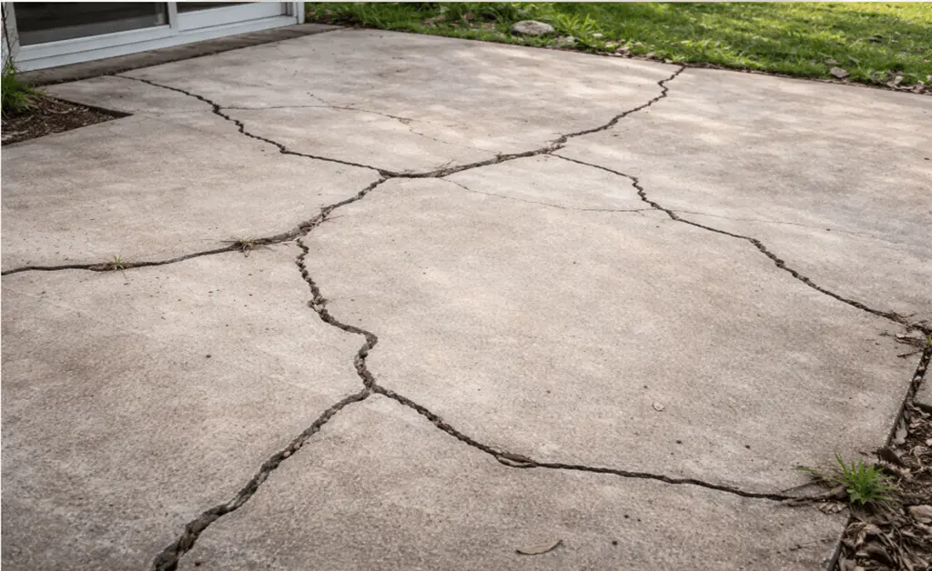 Concrete Patio Is Cracking