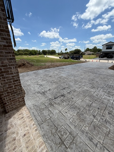 JP Custom Concrete completed concrete project