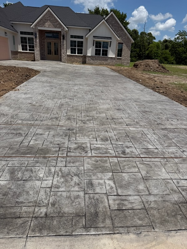 JP Custom Concrete completed concrete project