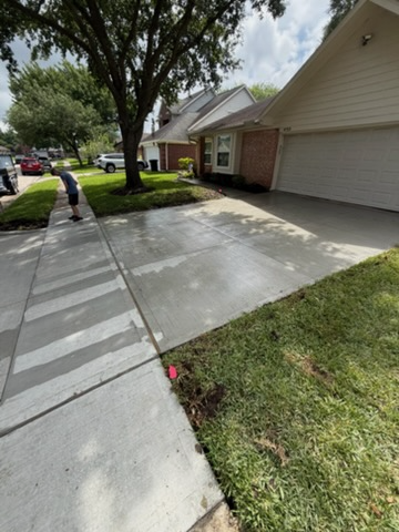 JP Custom Concrete completed concrete project