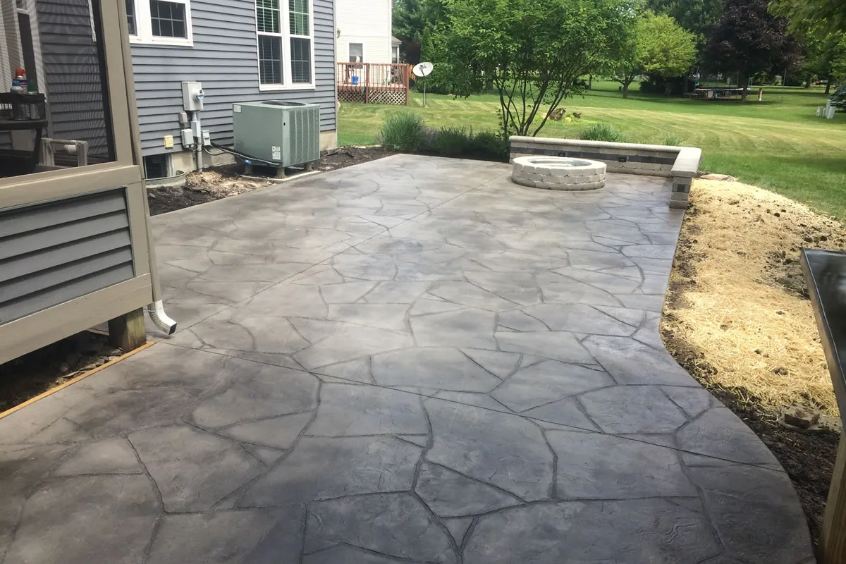 Stamped concrete service in richwood tx